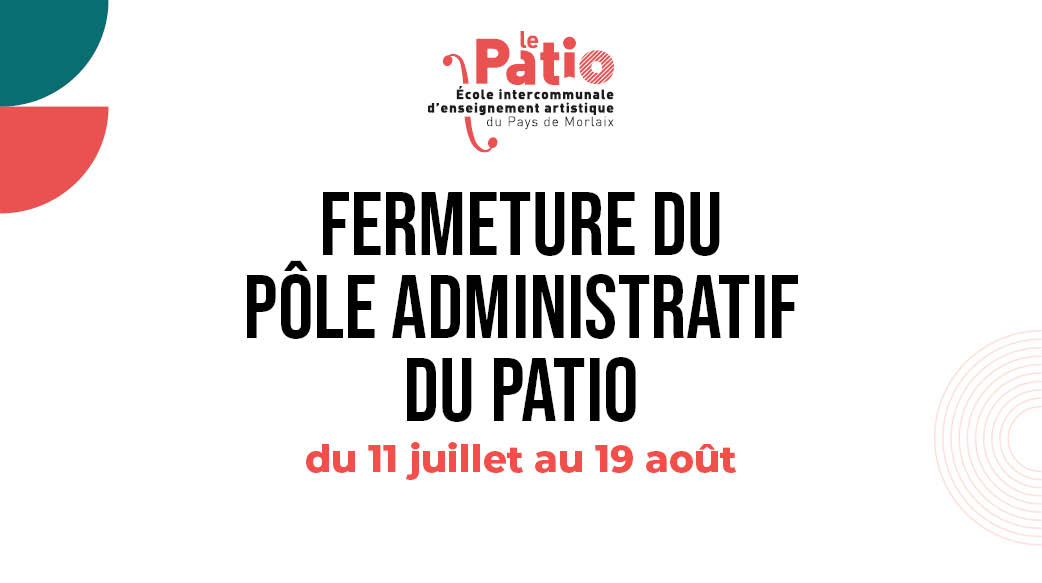 Fermeture du Pôle administratif pour congés